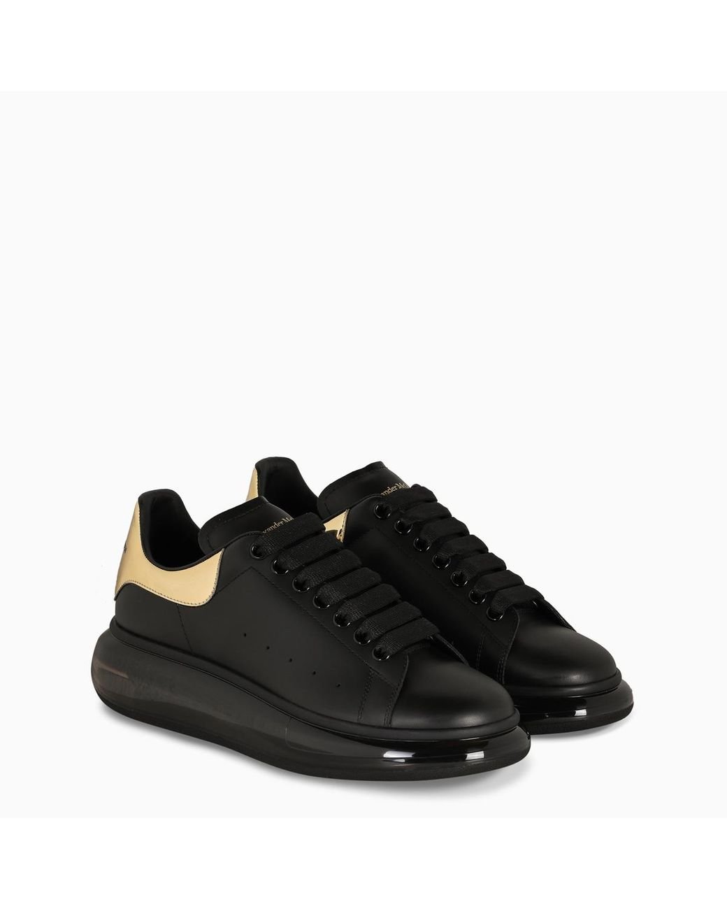 Sneaker uomo Oversize nera e oro da Uomo di Alexander McQueen in Nero | Lyst