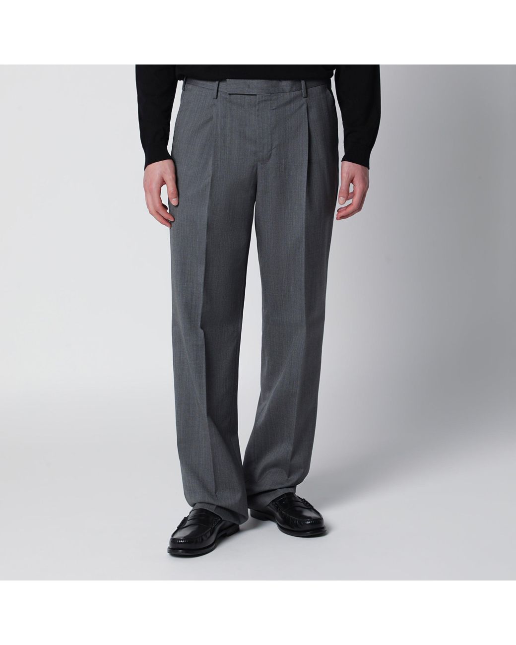 PT Torino Gray Pants for men