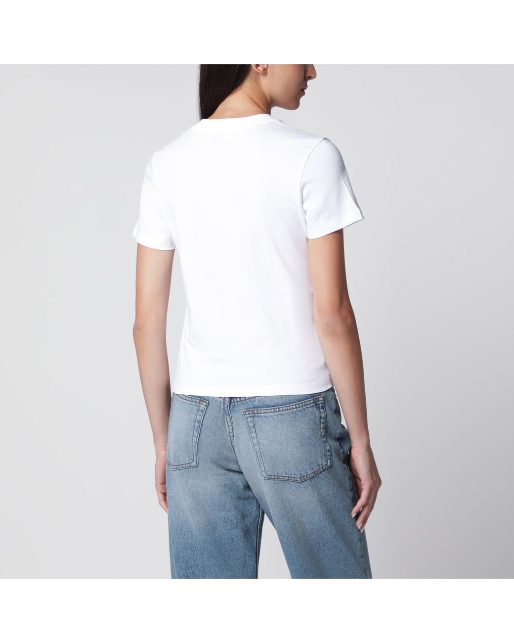 AMI White Ami De Coeur T-Shirt