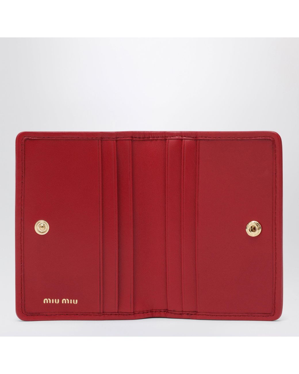 Miu Miu Red Card Holder