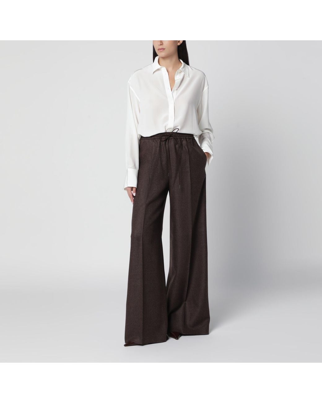 Max Mara Brown Wolf Trousers