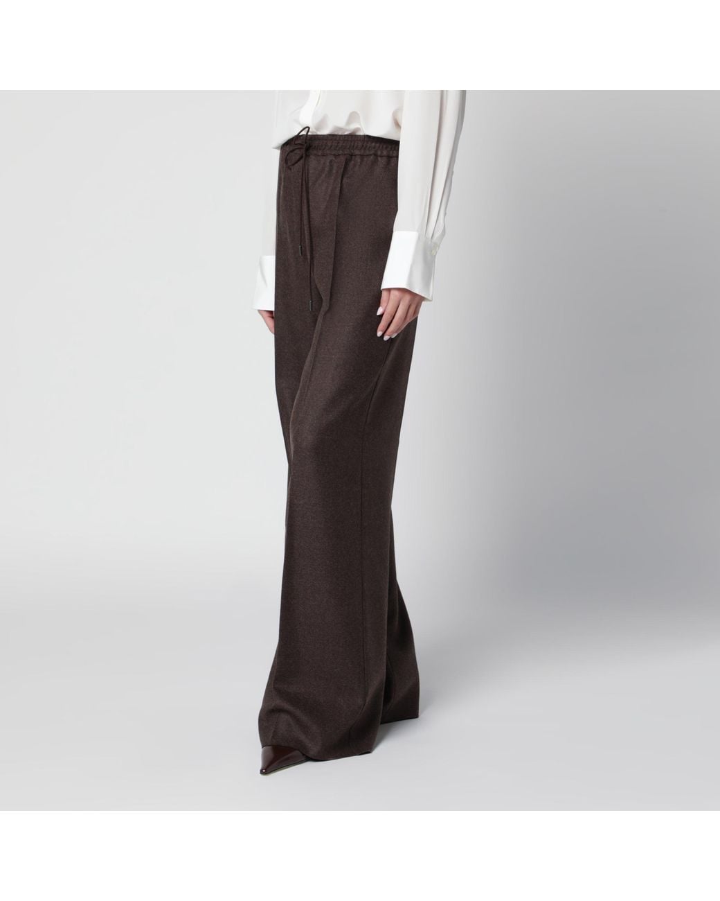 Max Mara Brown Wolf Trousers