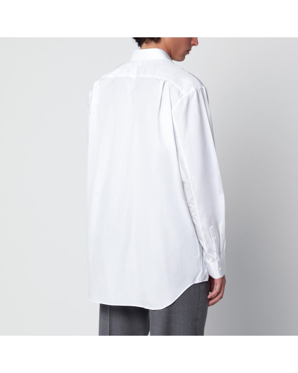 COMME DES GARÇONS PLAY White Shirt Cotton Shirt for men