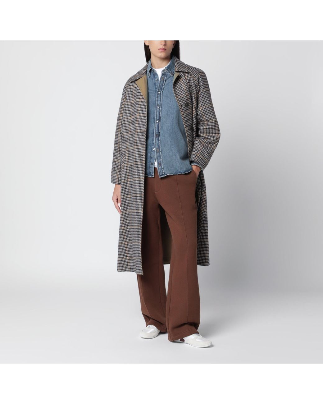AMI Brown Ami De Coeur Jogging Trousers