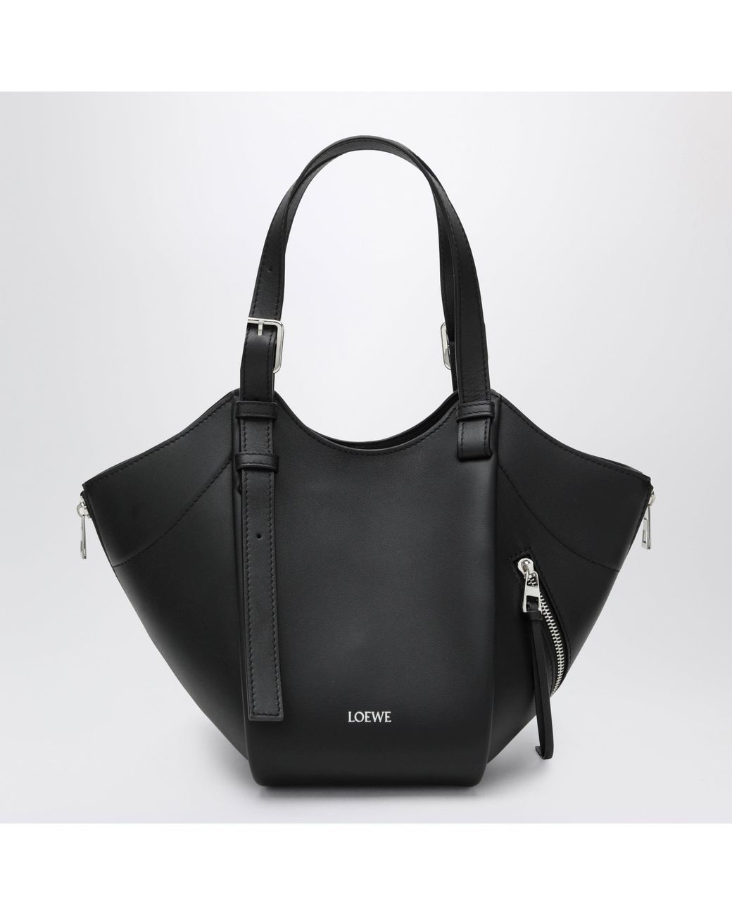 Loewe Black Hammock Zip Tote Bag