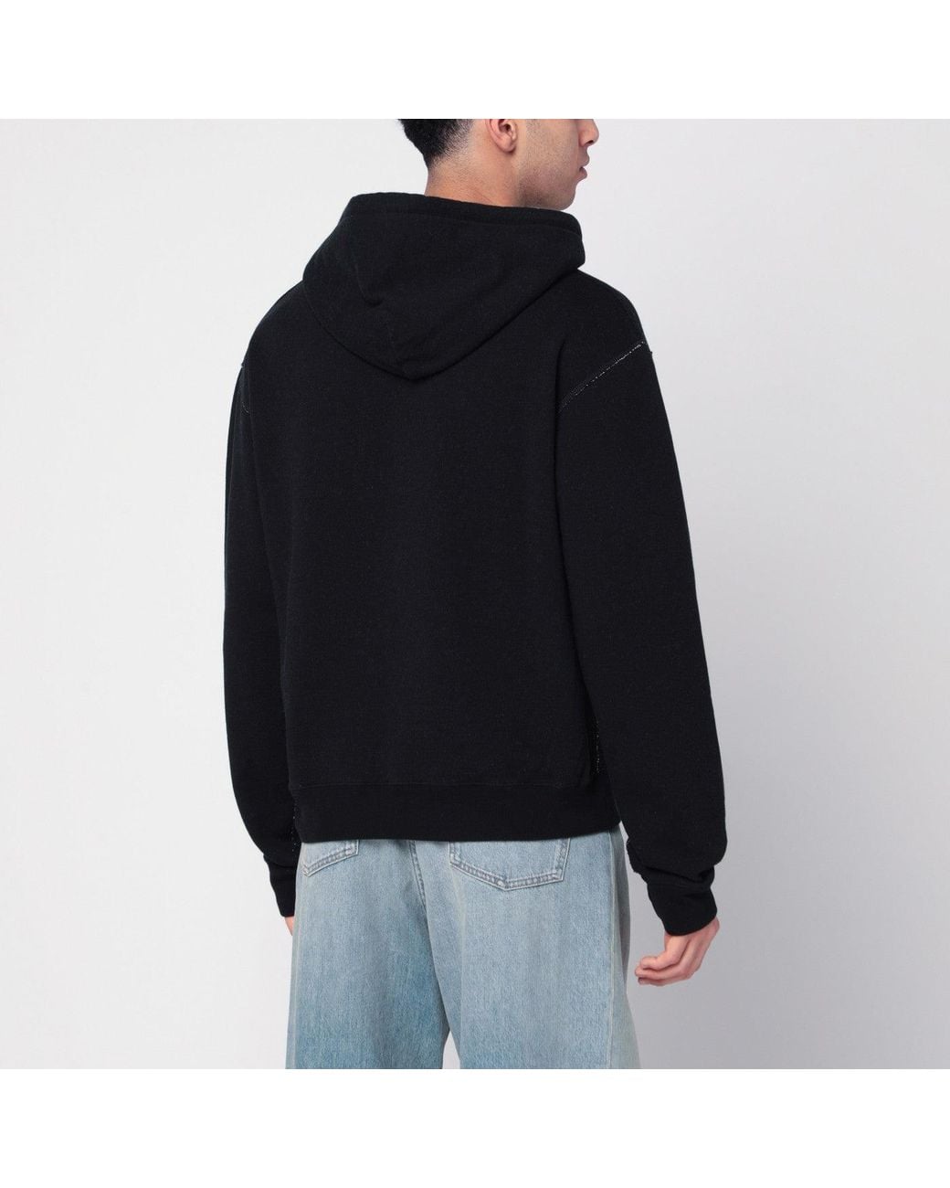 Valentino Black Sweater 1960 Chez for men