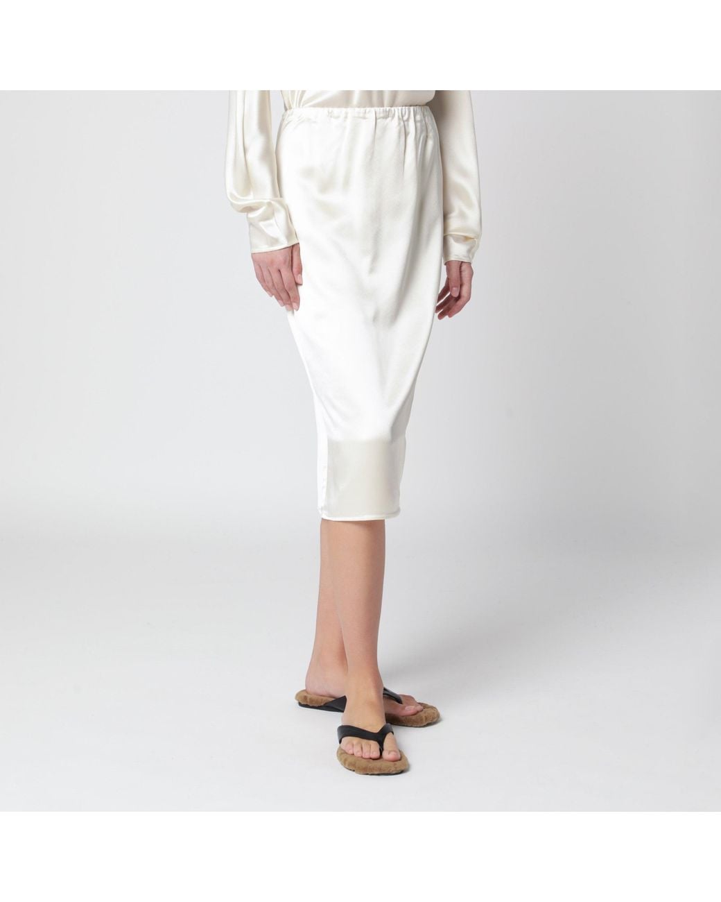 Almada Label White Vanilla Liu Skirt