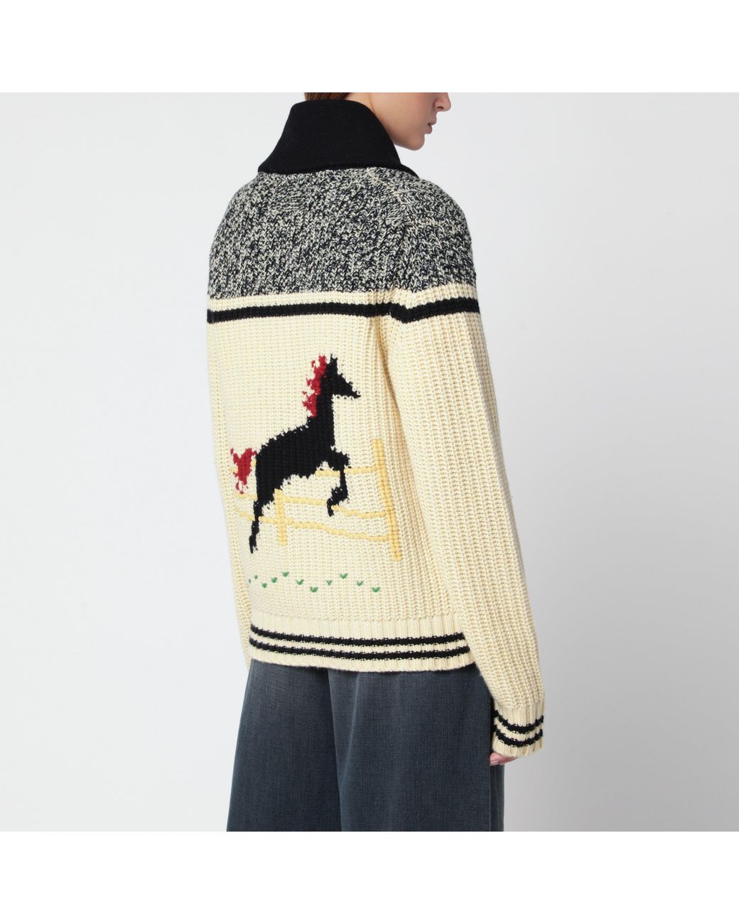 Guest In Residence Black Rodeo Cardigan