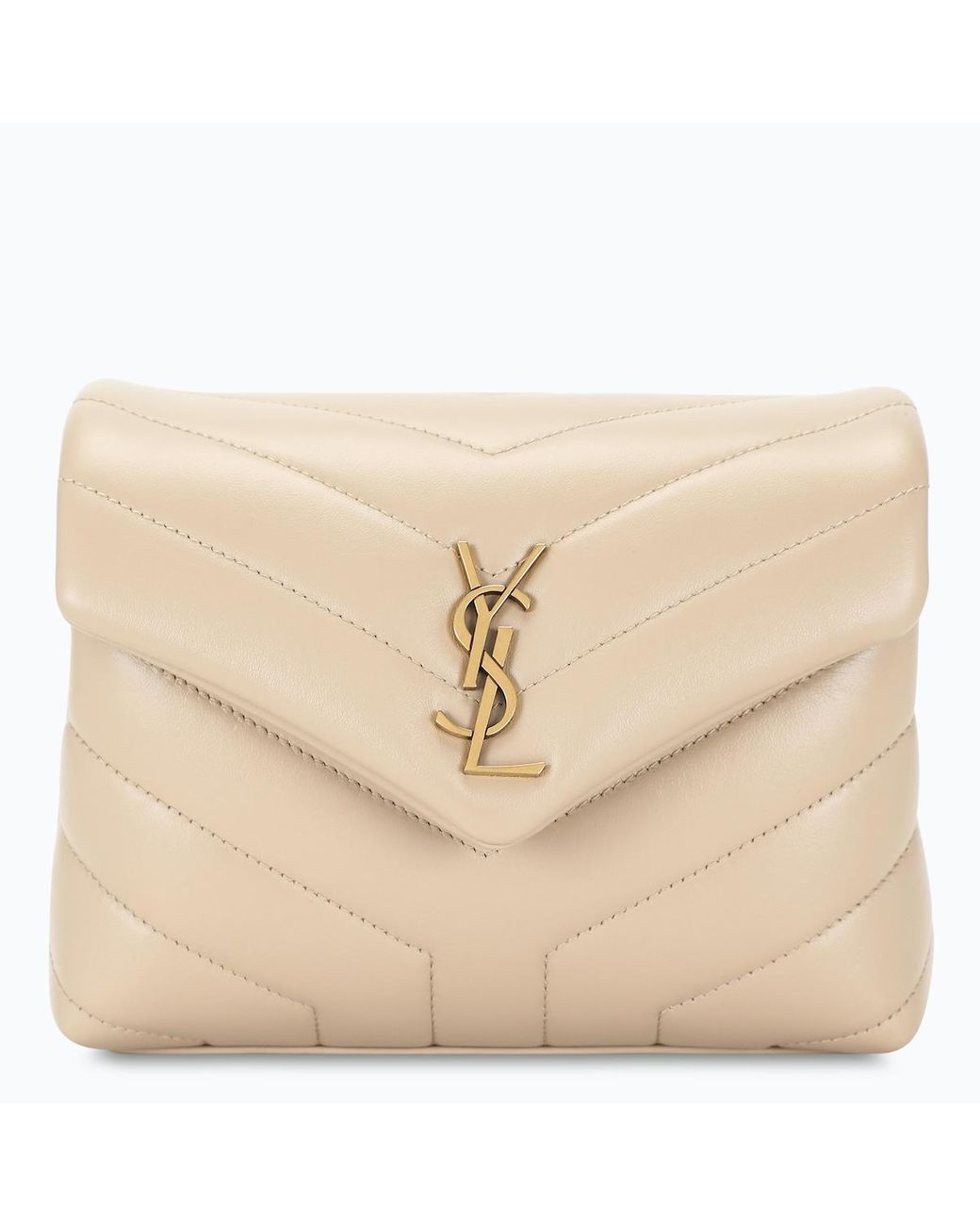 Ysl loulou dark beige hot sale