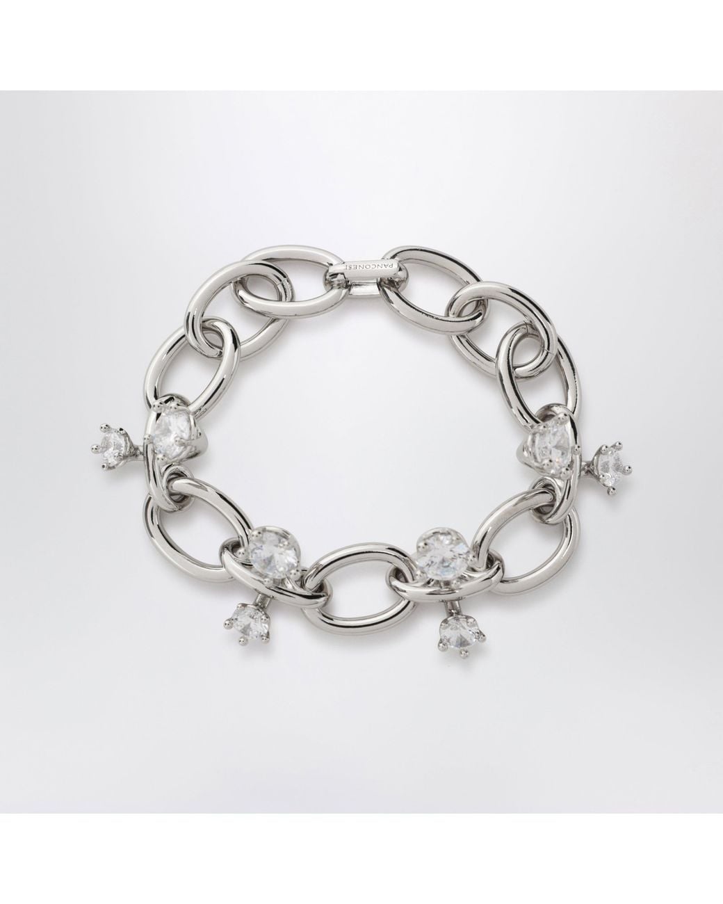 Panconesi Metallic Constellation Bracelet With Zirconia