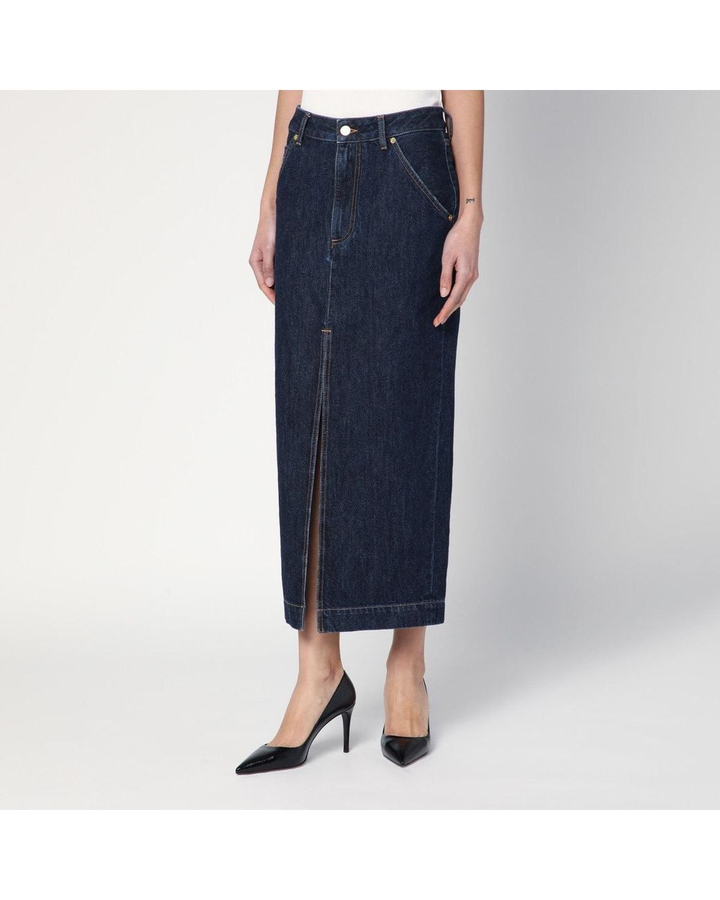 DARKPARK Blue Dark Erika Denim Skirt
