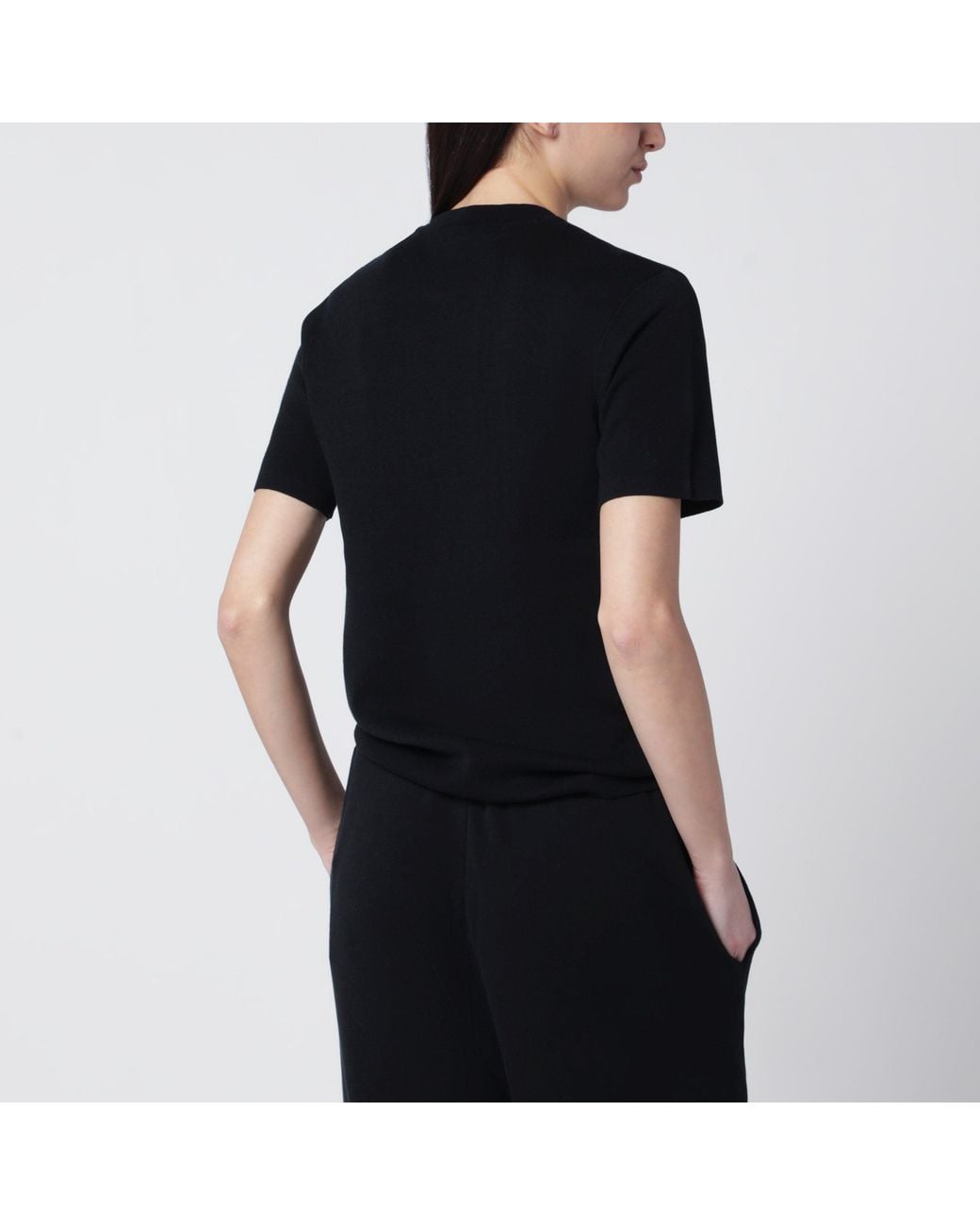 Entire studios Black Cotton T-Shirt