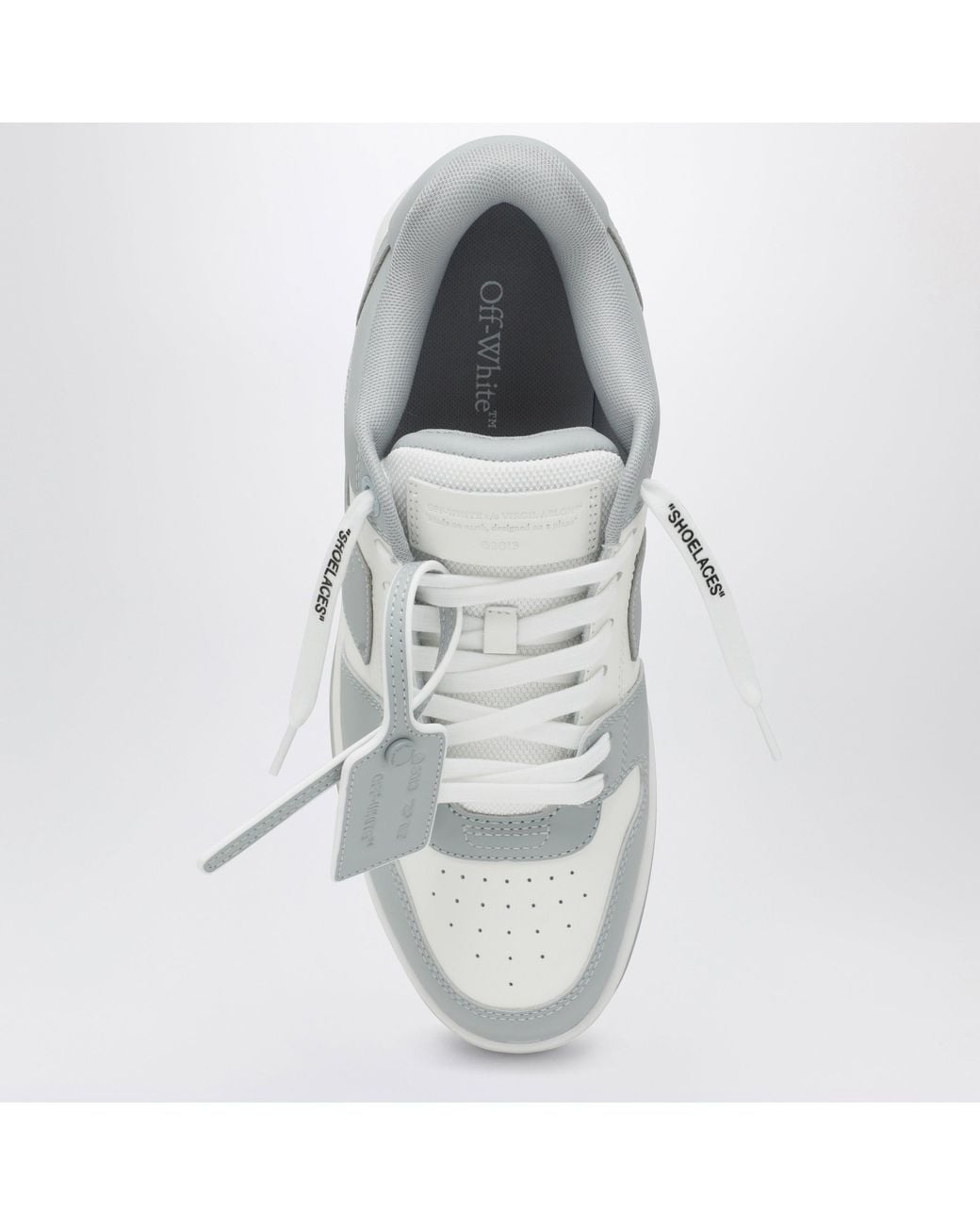 Off-White c/o Virgil Abloh Gray Out Of Office Sneakers for men