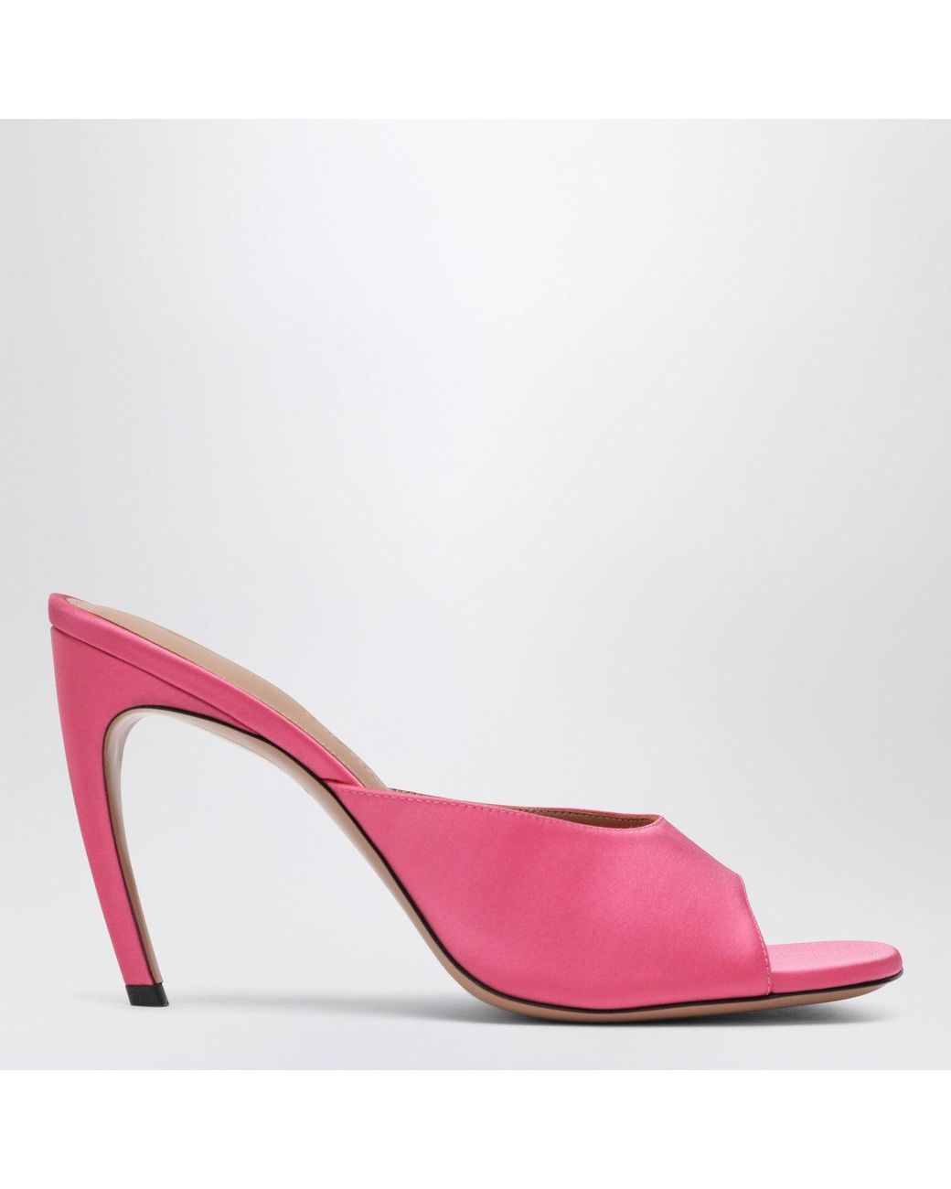 The Attico Pink Fuchsia Betta Mules
