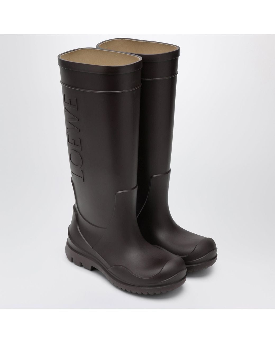 Loewe Black Storm Rubber Rain Boots