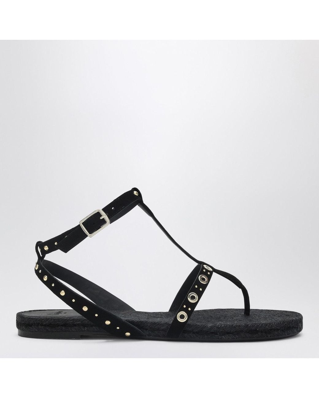 Castaner Brown Castañer Low-Heeled Pati With Studs