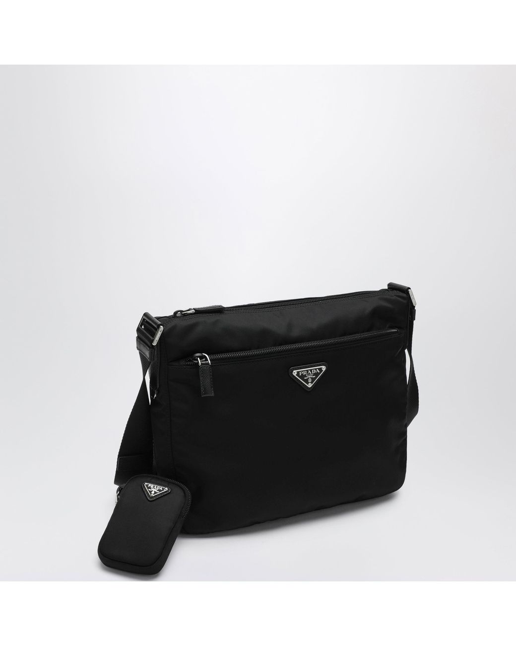 Prada Black Re-Nylon Shoulder Bag