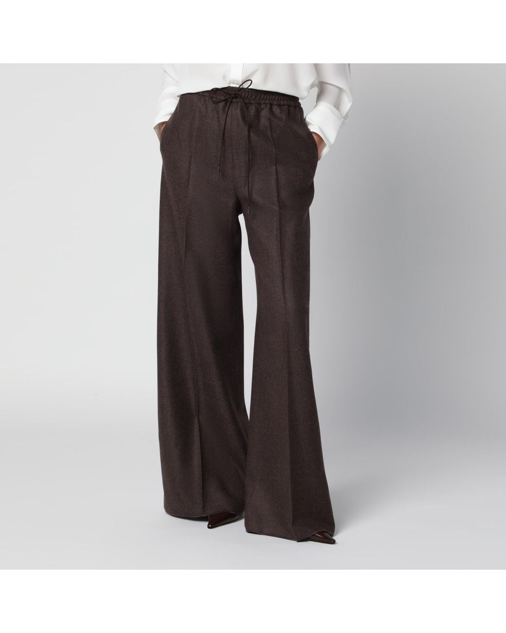 Max Mara Brown Wolf Trousers