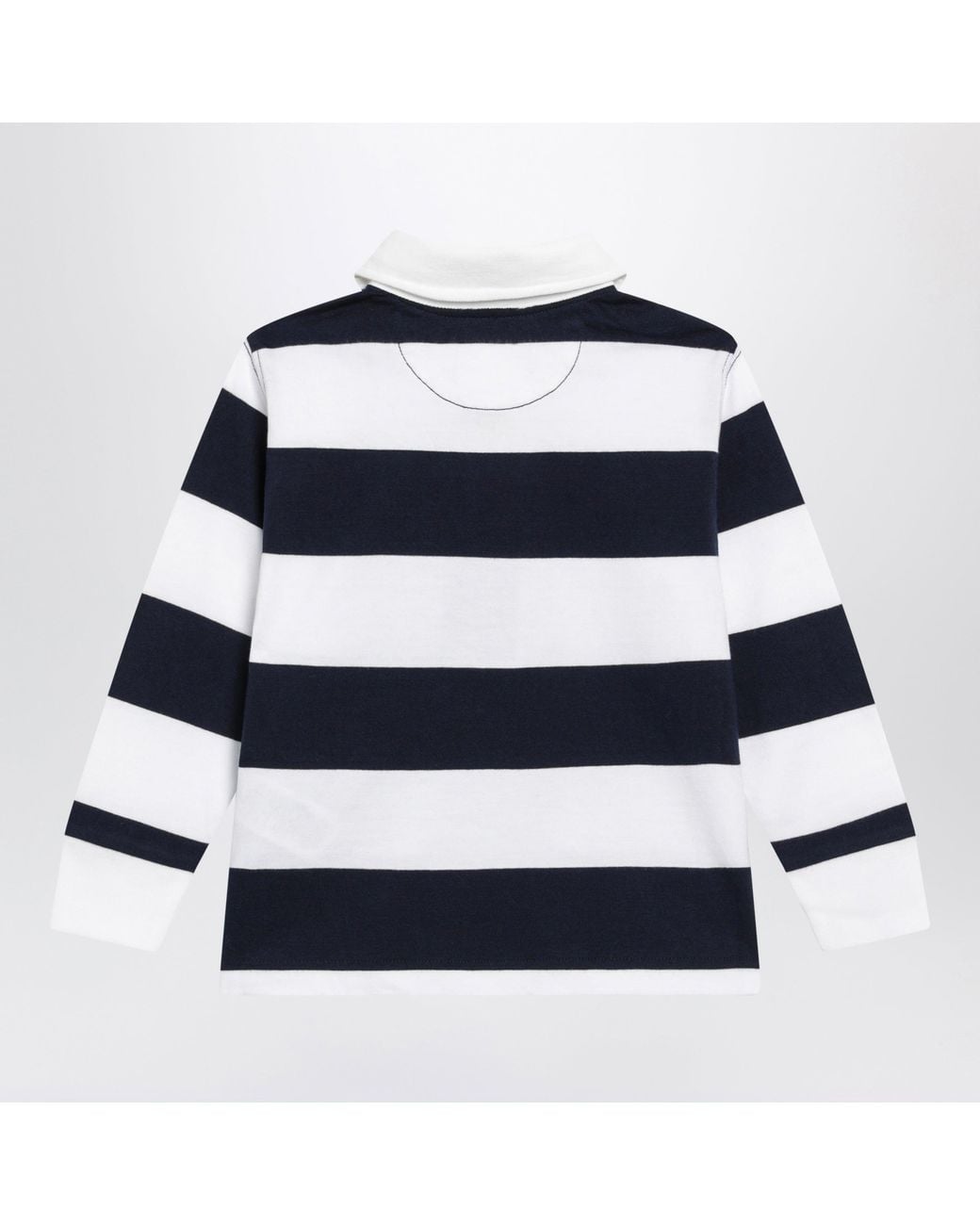 Polo Ralph Lauren Blue Striped Cotton Polo Shirt