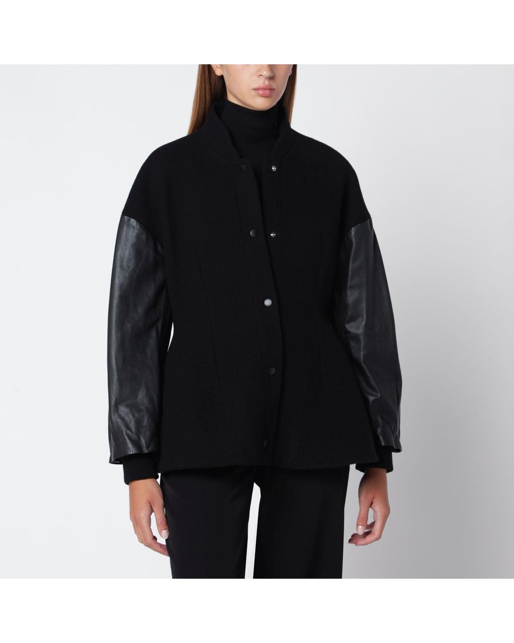 Totême Black College Jacket