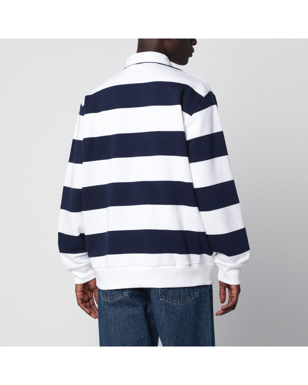 Polo Ralph Lauren Blue Striped Polo Shirt for men