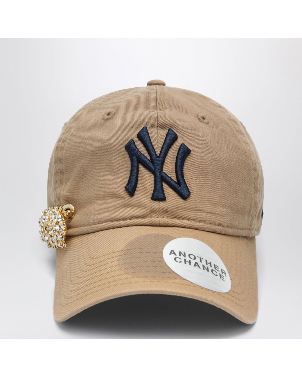 ANOTHER CHANCE Natural New Era 9Twenty 04 Cap With Pin for men