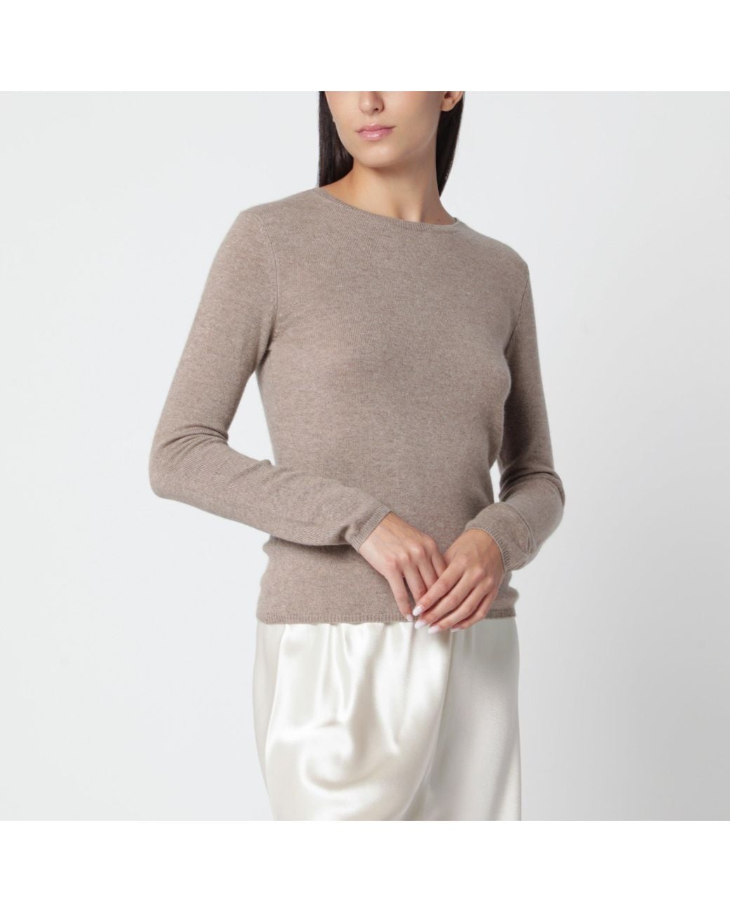 Almada Label Gray Awa Cashmere Sweater
