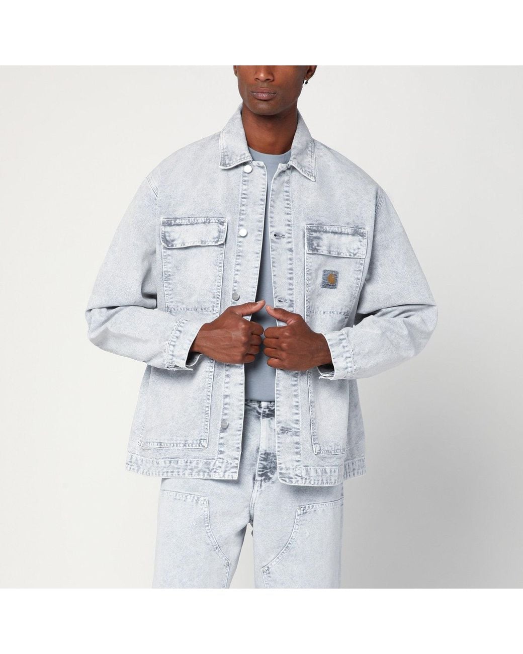 Carhartt Og Arctic Jacket Chalk Wash in Grey for Men | Lyst UK