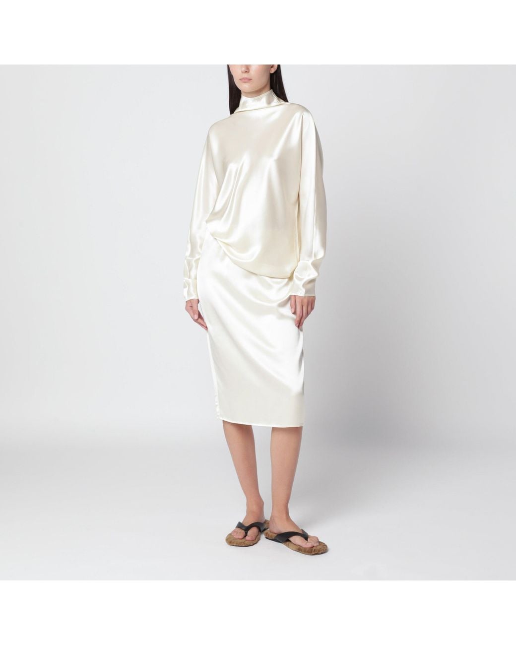 Almada Label White Vanilla Liu Skirt