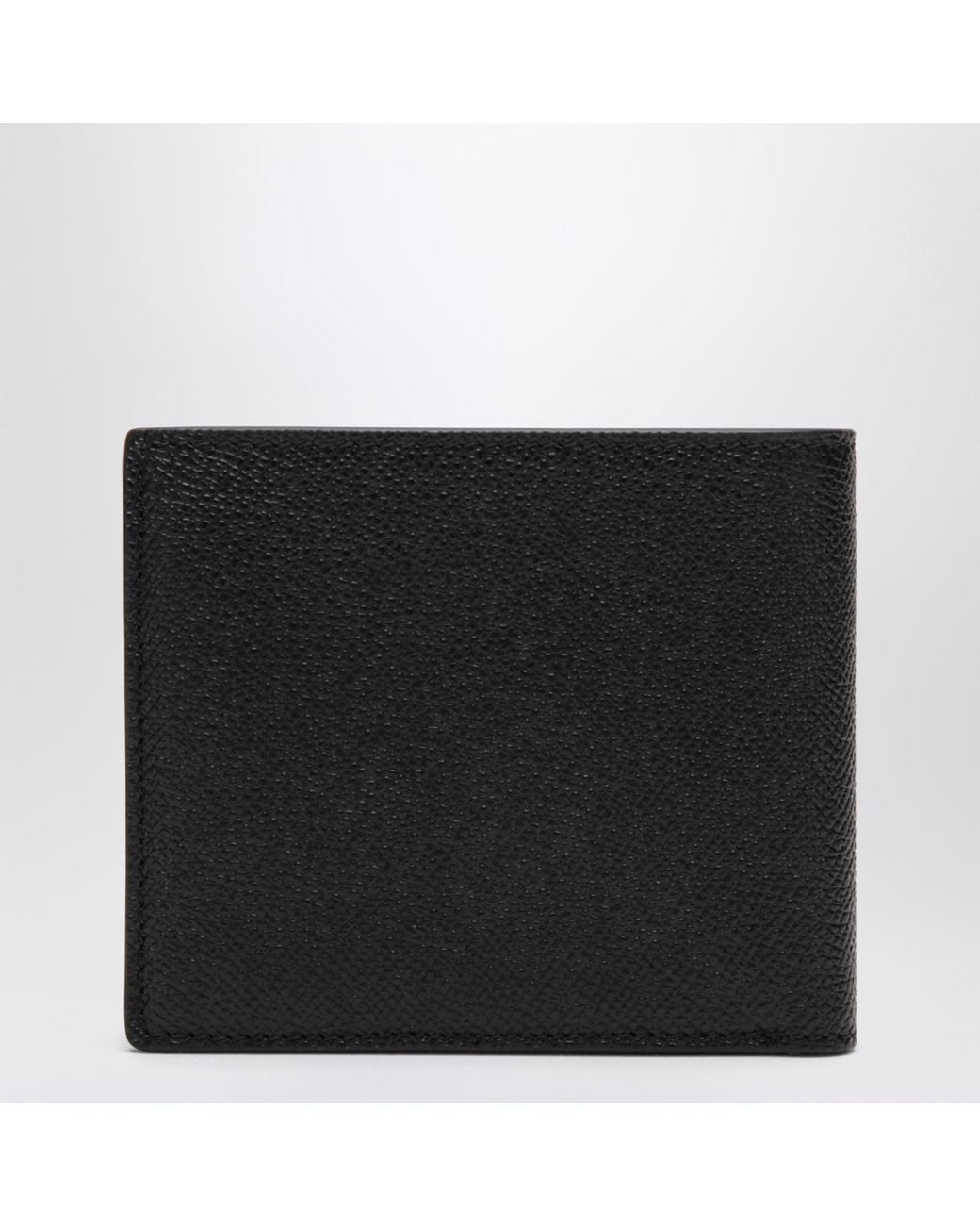 Tom Ford Black T-Line Bi-Fold Leather Wallet for men