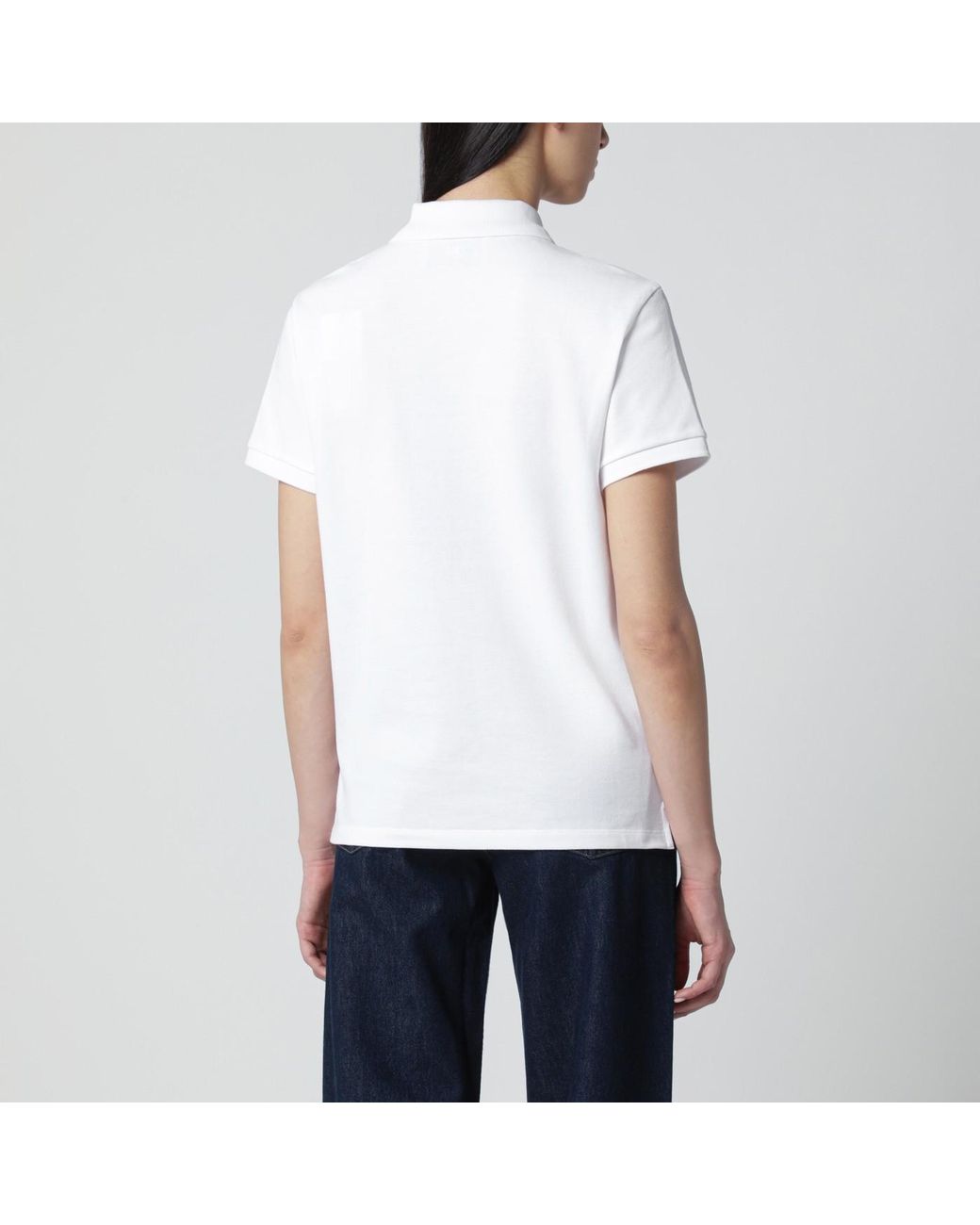 AMI White Ami De Coeur Polo Shirt