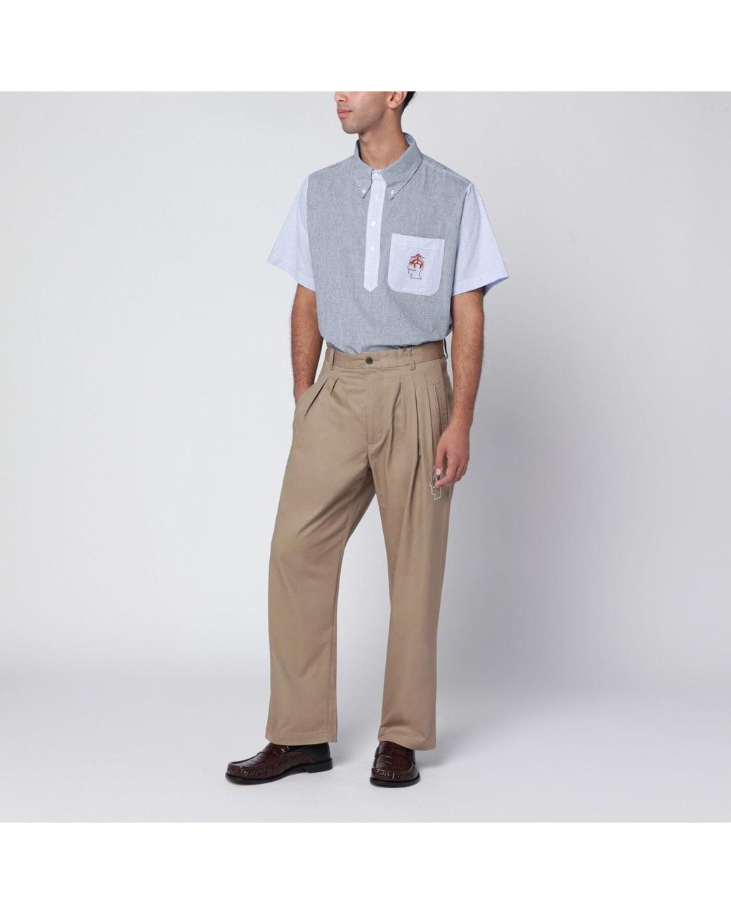 Brain Dead Natural Desert Trousers Brooks Brothers X for men