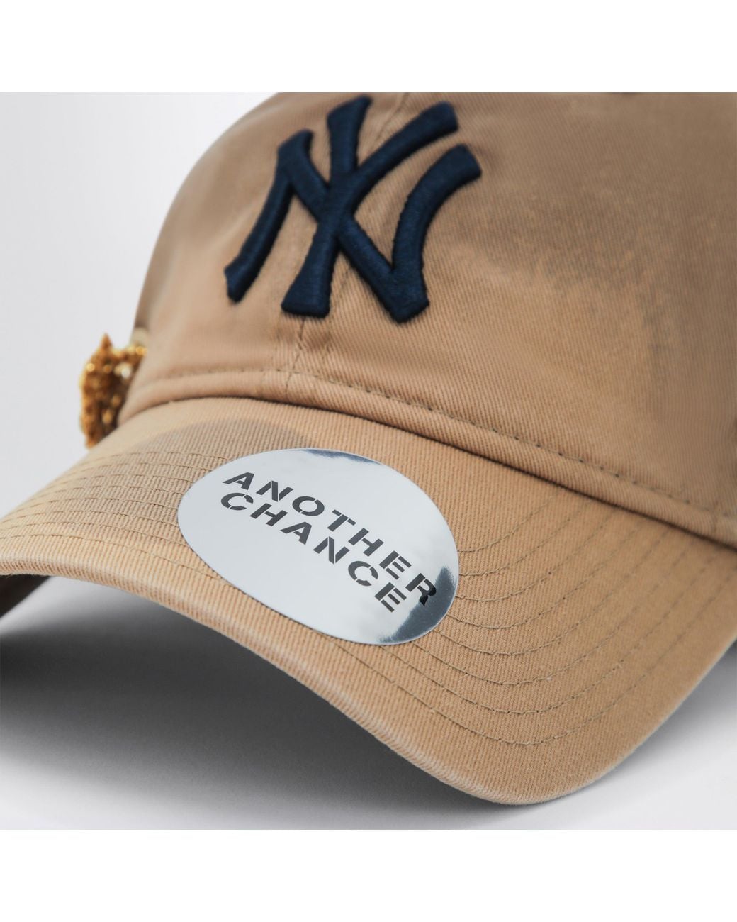 ANOTHER CHANCE Natural New Era 9Twenty 02 Cap With Pin for men