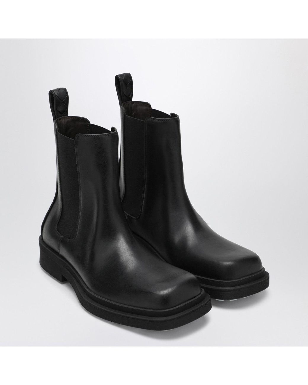 Bottega Veneta Black Chelsea Boots Ben