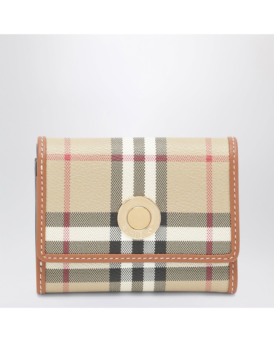 Burberry Natural Check Wallet