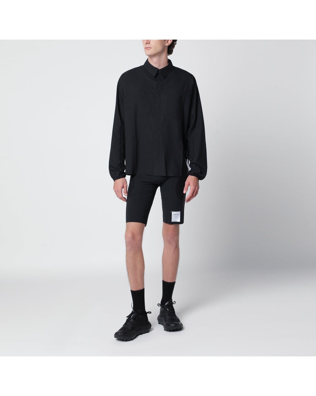 Satisfy Black Ambientwarp River Shirt for men