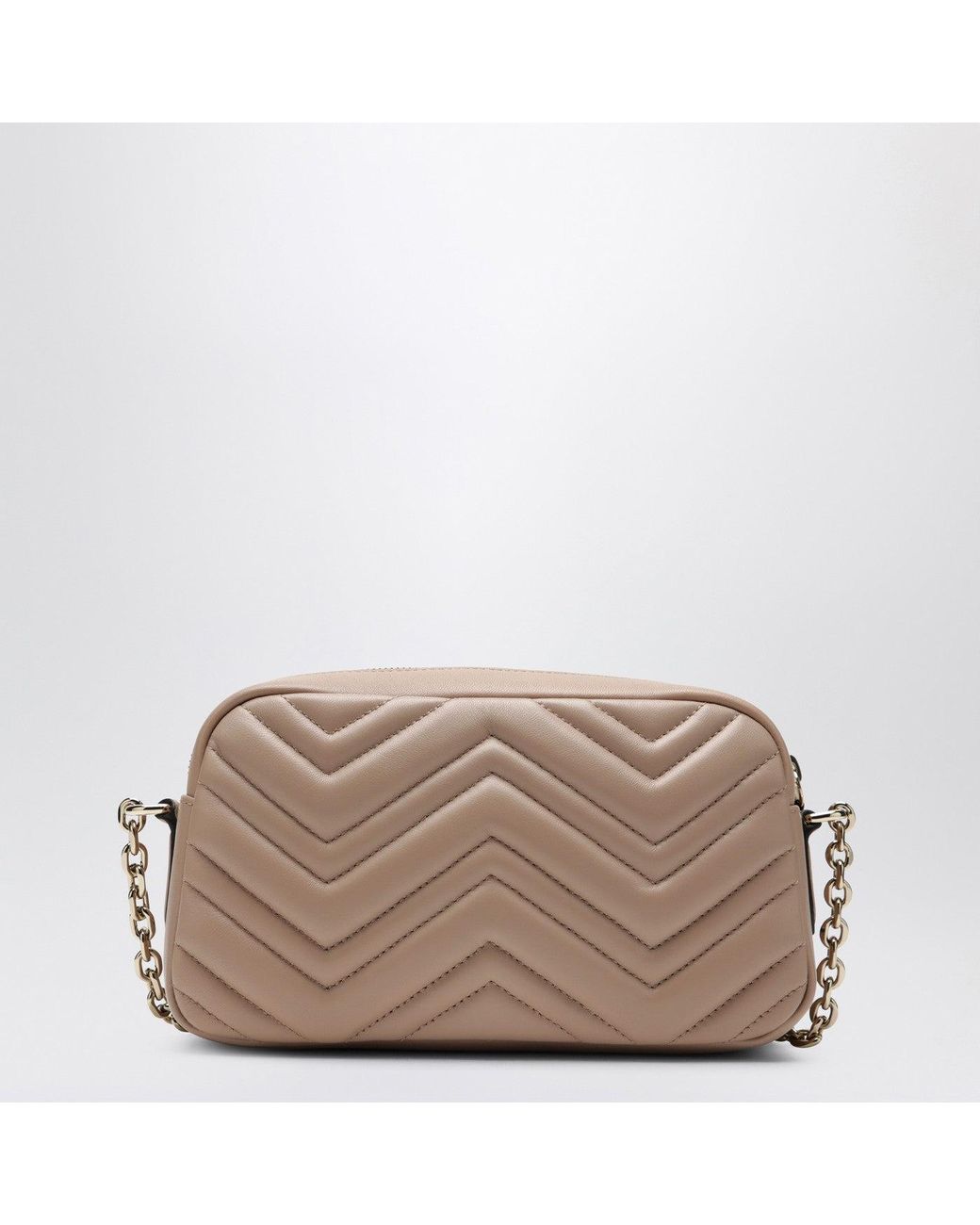 Gucci Brown Gg Marmont Small Camera Bag