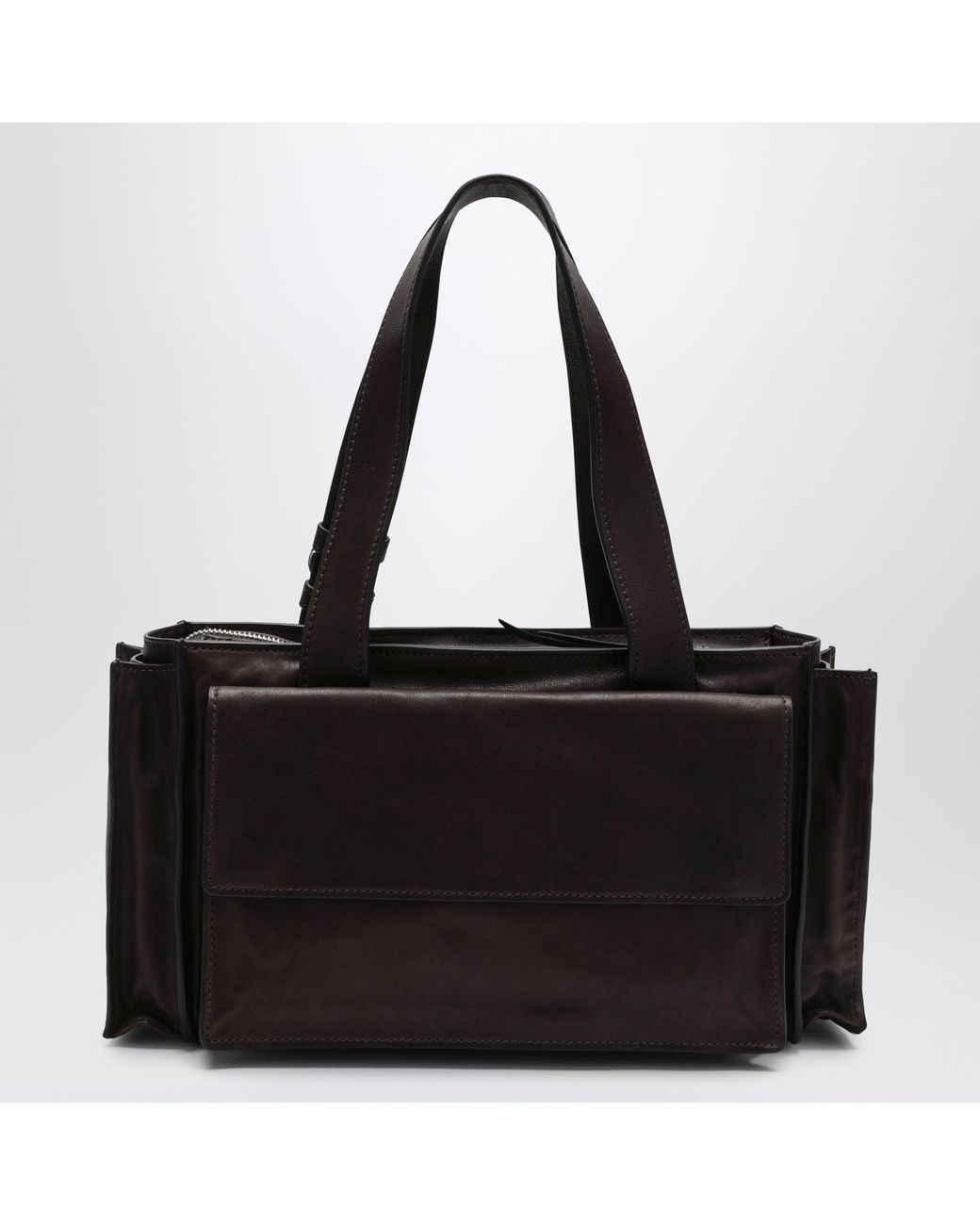 Miu Miu Black Utilitaire Shopping Bag
