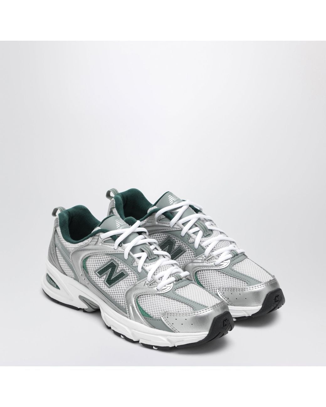 New Balance White Sneakers 530 Metallic/ Matter/ Outfield