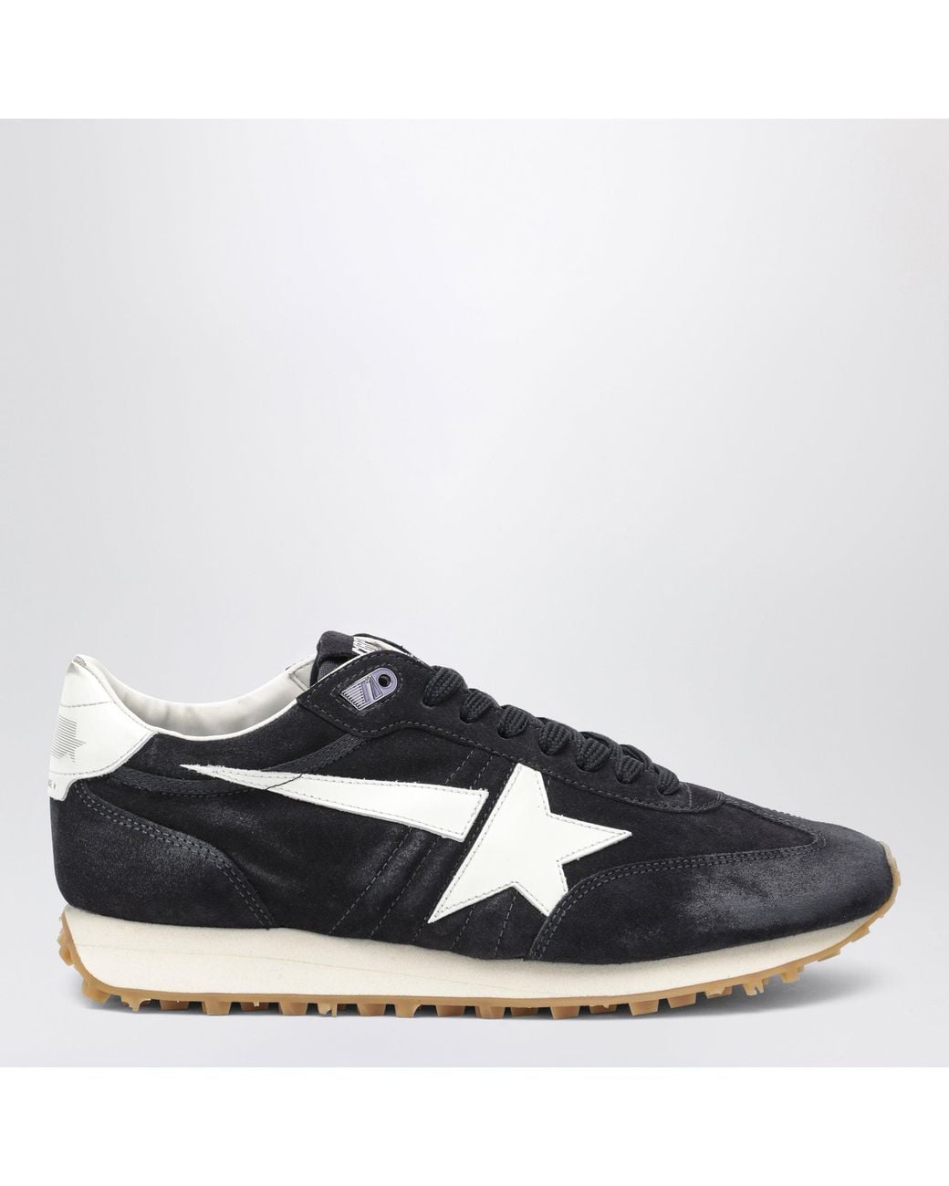 Golden Goose Deluxe Brand Blue Marathon Sneakers for men