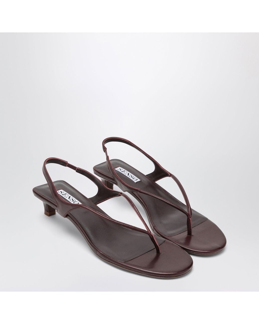 Senso Brown Genesis Heeled Sandals