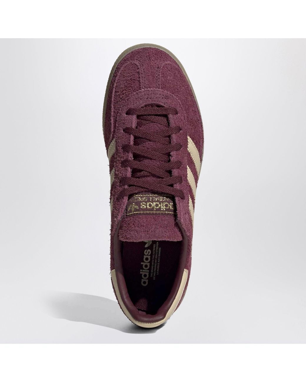 Adidas Originals Purple Handball Spezial Sneakers Alumina Wonder Gum