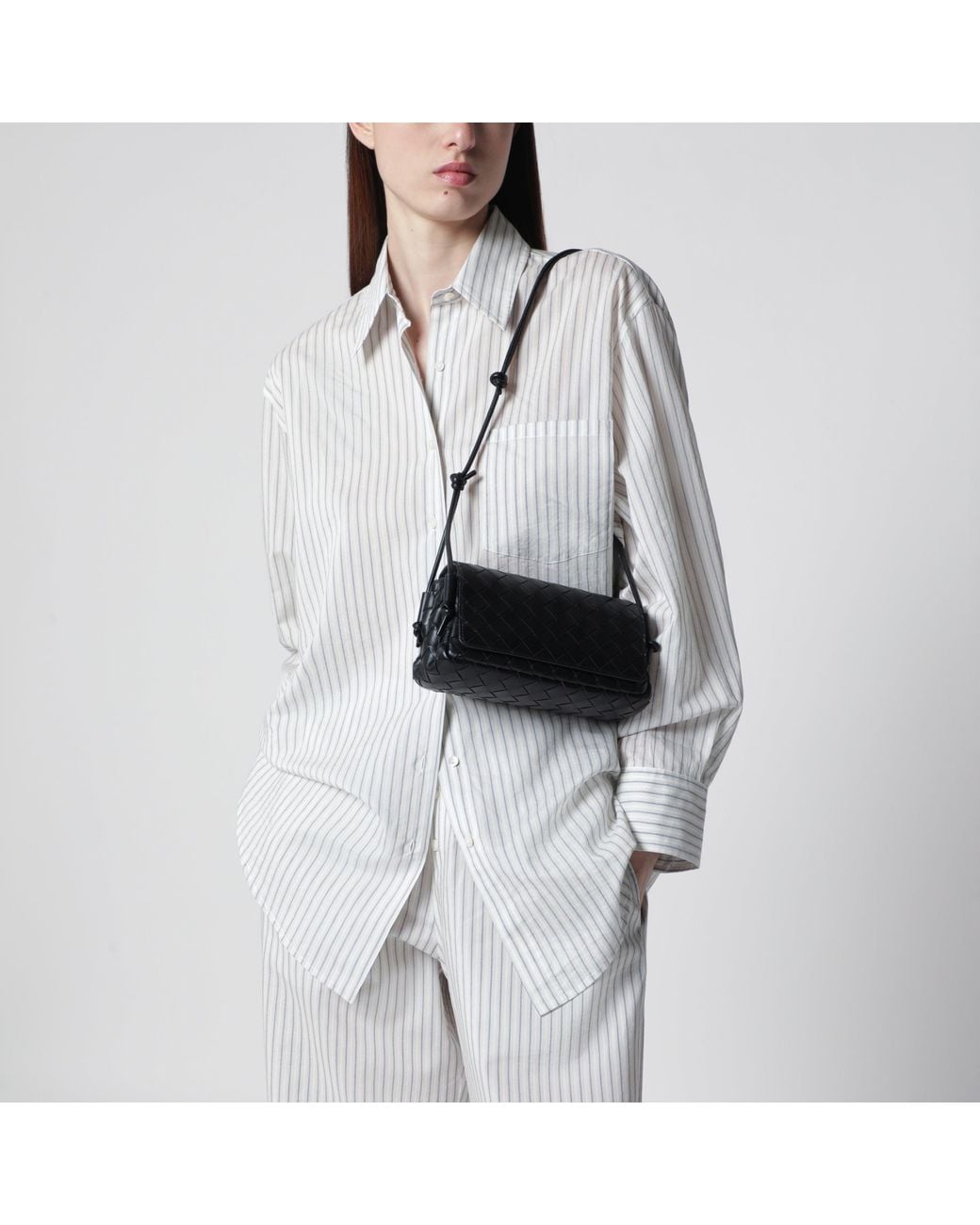 Bottega Veneta Black Notturno Bag