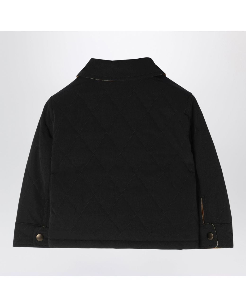 Burberry Black Reversible Quilted Nylon Jacket