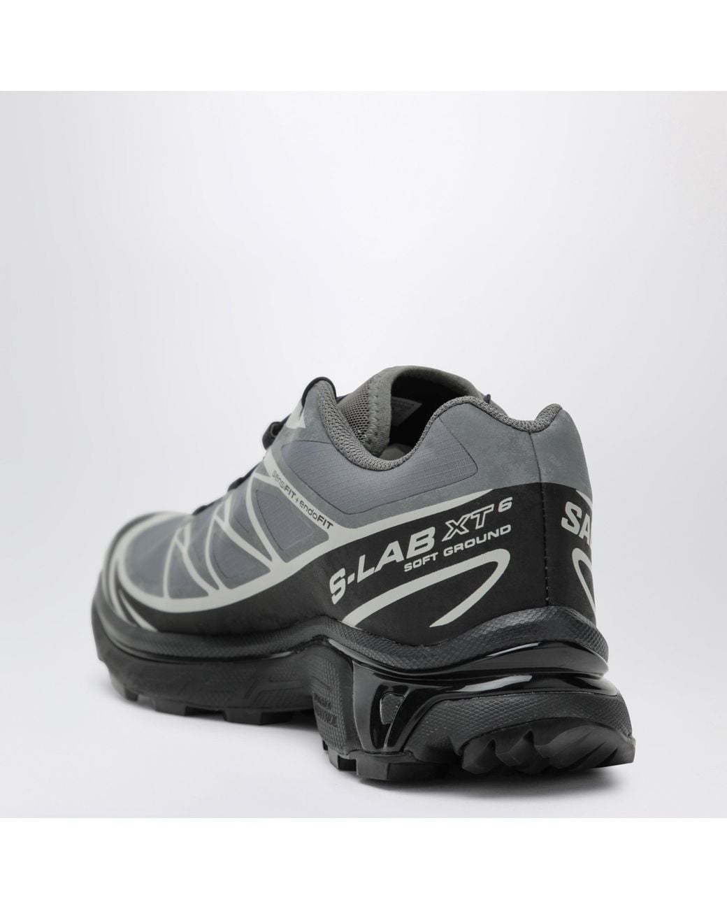 Salomon Gray Xt-6 Protective Castlerock Ripstop Sneakers for men