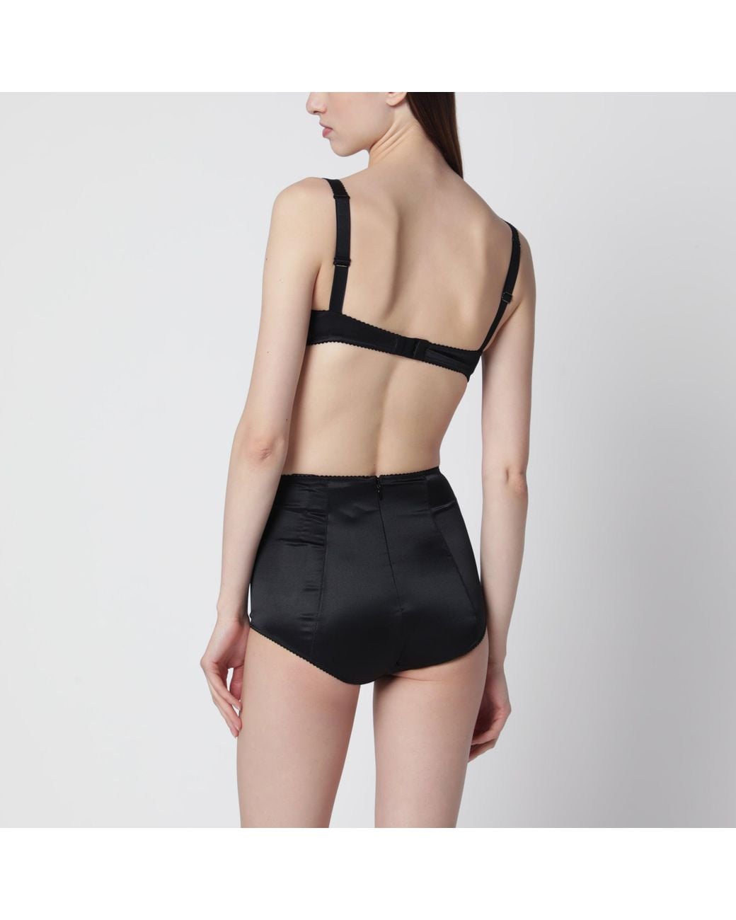 Dolce & Gabbana Black Balconette Bra