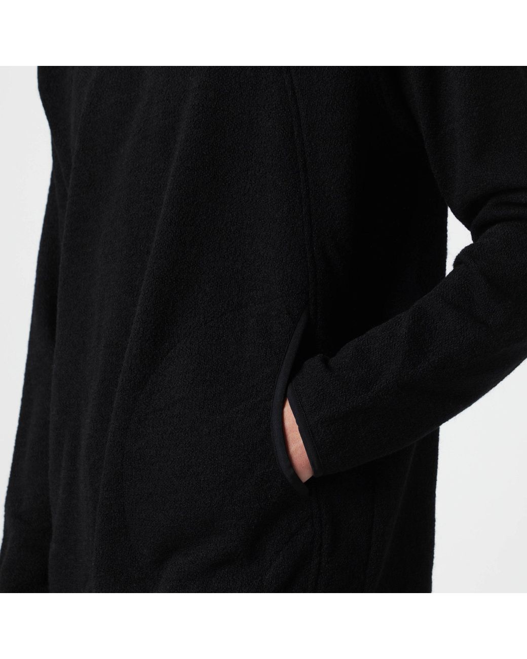 Hiking Patrol Black Hooded Sweatshirt for men