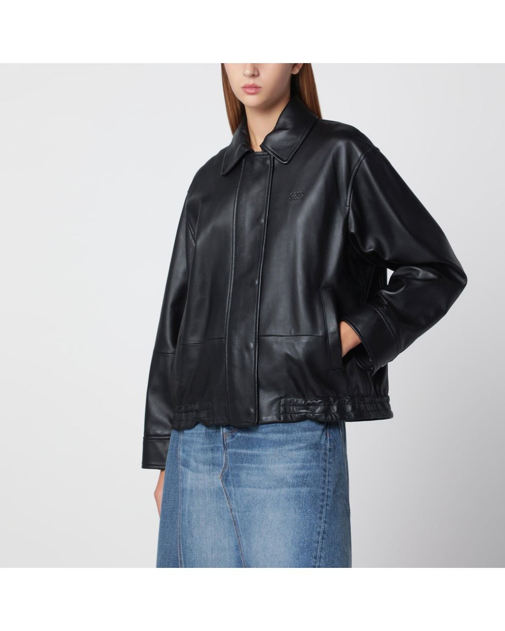Loewe Black Lambskin Jacket