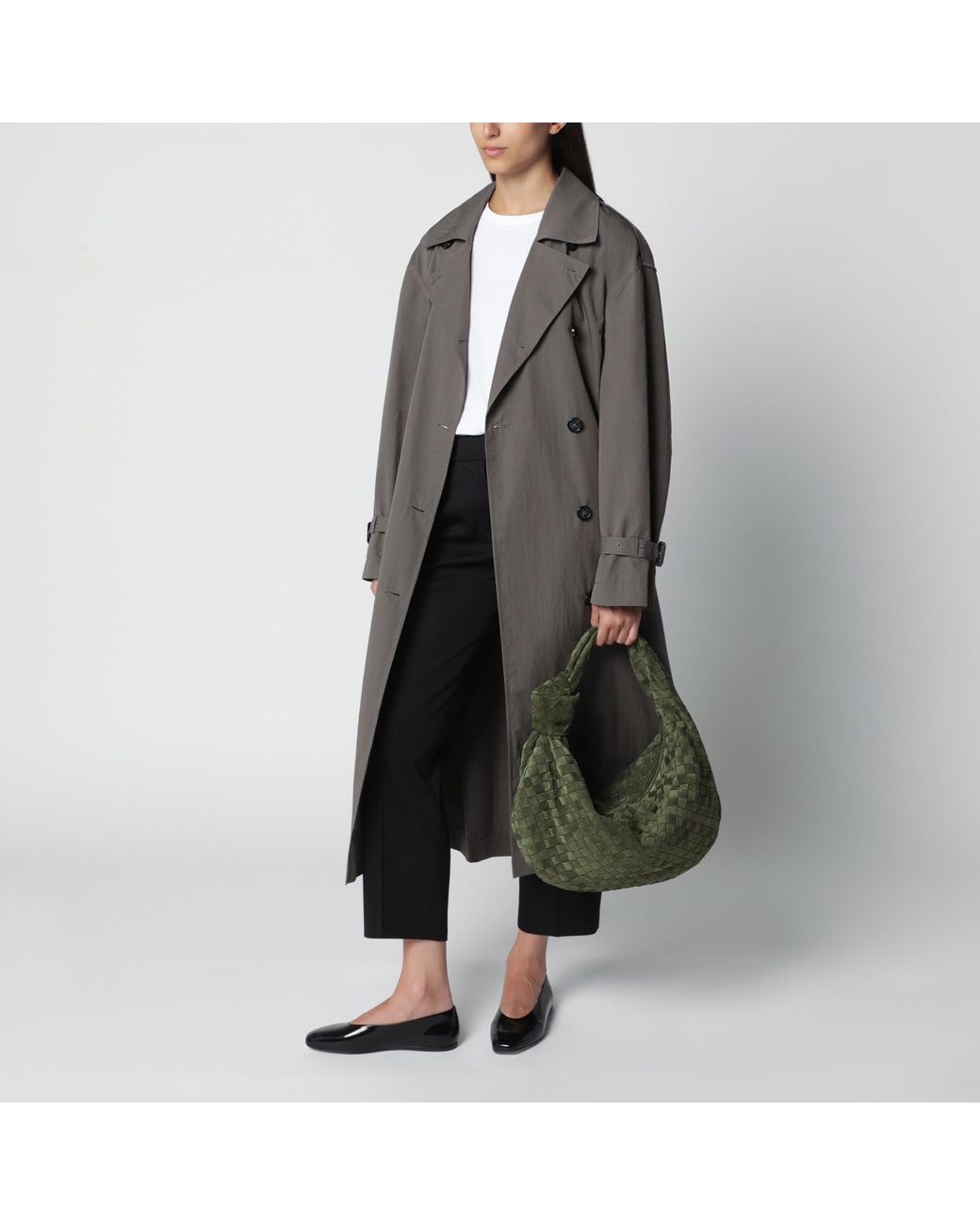 Bottega Veneta Green Shoulder Bag Jodie