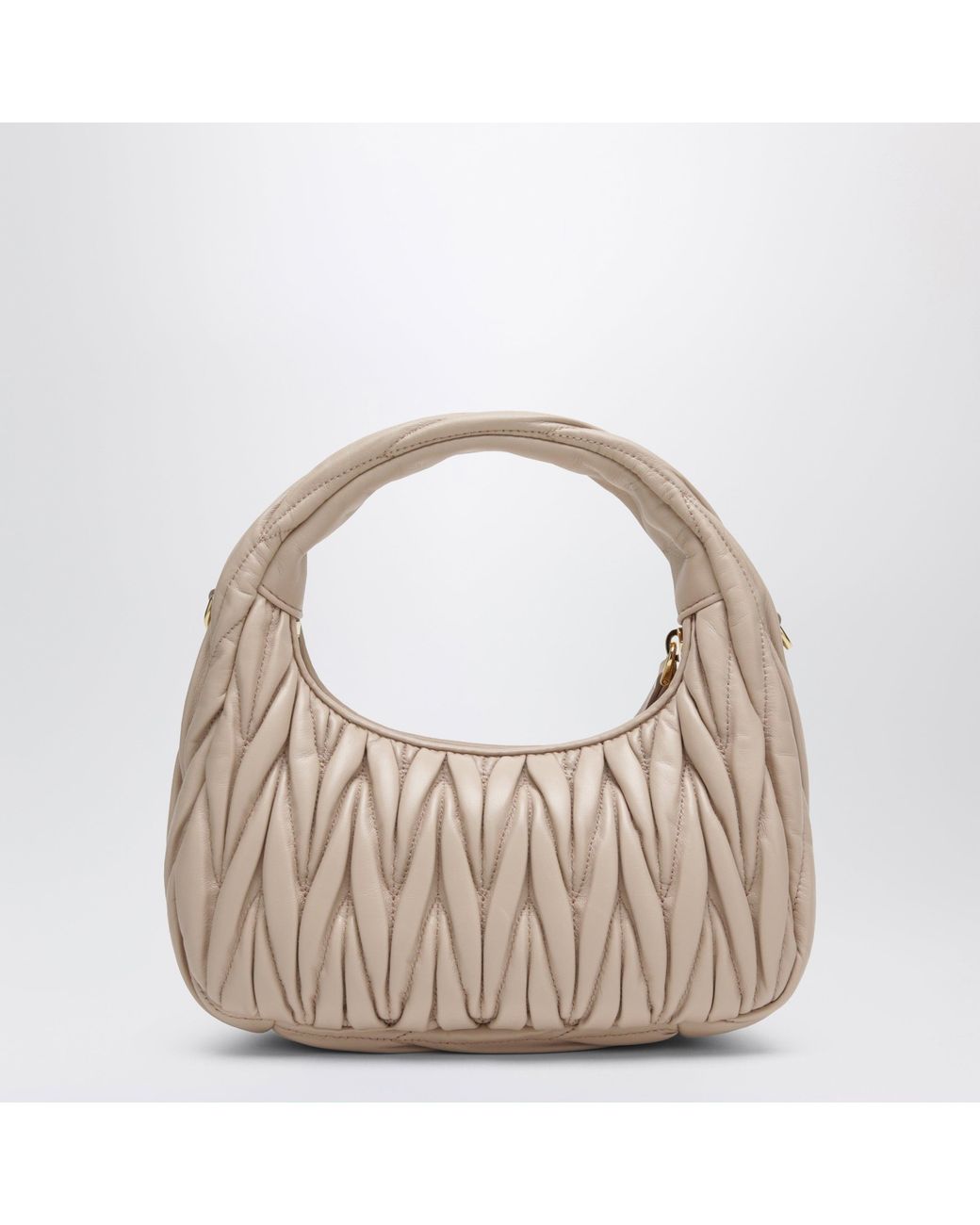 Miu Miu Pink Small Miu Wander Bag